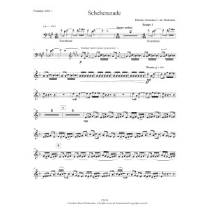 Scheherezade - Bb Trumpet 1