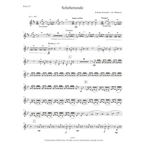 Scheherezade - F Horn