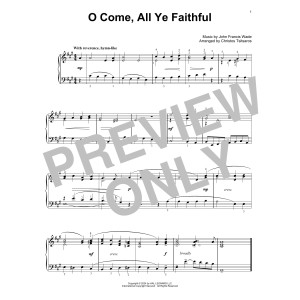 O Come, All Ye Faithful (arr. Christos Tsitsaros)