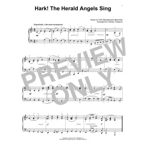 Hark! The Herald Angels Sing (arr. Christos Tsitsaros)