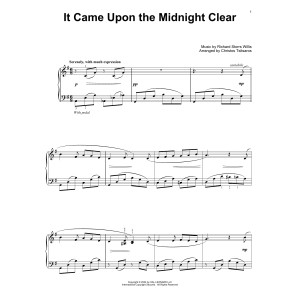 It Came Upon The Midnight Clear (arr. Christos Tsitsaros)