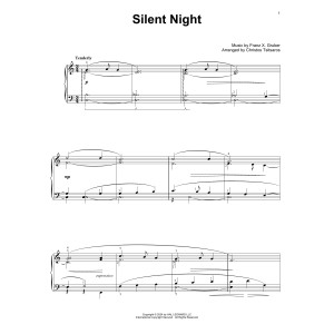 Silent Night (arr. Christos Tsitsaros)