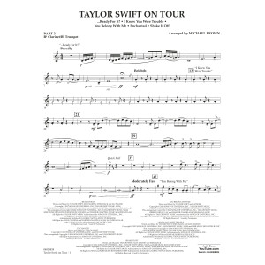 Taylor Swift On Tour - Pt.2 - Bb Clarinet/Bb Trumpet