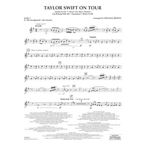 Taylor Swift On Tour - Pt.3 - Eb Alto Sax/Alto Clar.