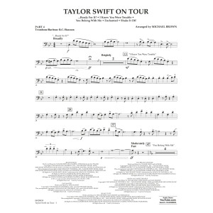 Taylor Swift On Tour - Pt.4 - Trombone/Bar. B.C./Bsn.