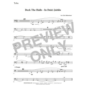 Deck the Halls - In Dulci Jubilo (with Organ) - Tuba