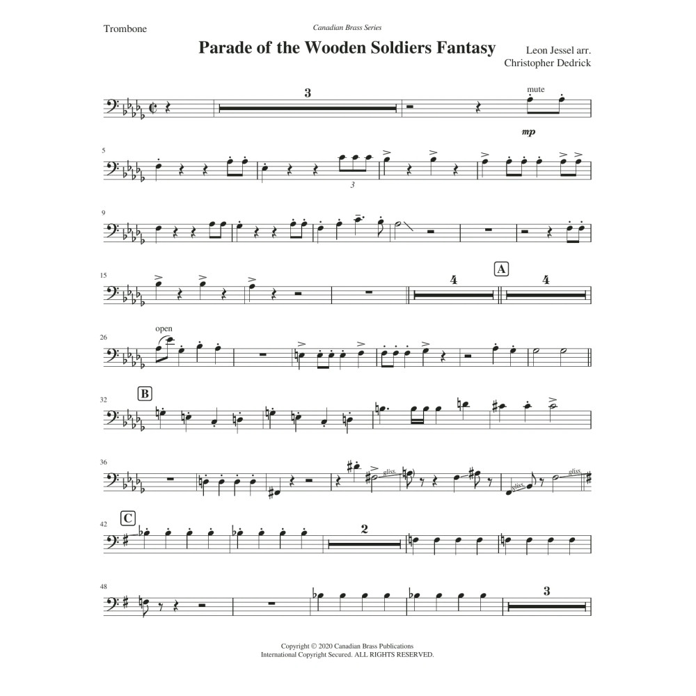 Parade of the Wooden Soldiers Fantasy - Trombone