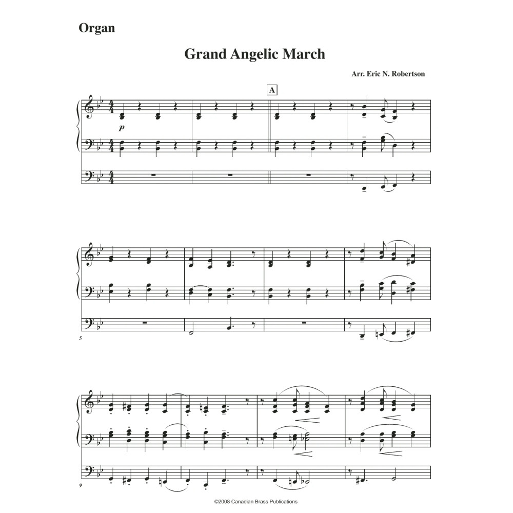 Grand Angelic March (with Organ) - Organ