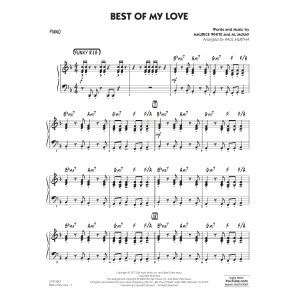 Best Of My Love (arr. Paul Murtha) - Piano