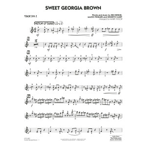 Sweet Georgia Brown (Key: B-flat) (arr. Mark Taylor) - Tenor Sax 2
