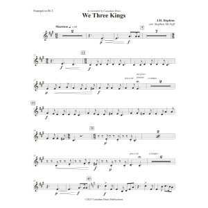 We Three Kings - Bb Trumpet 2
