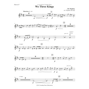 We Three Kings - F Horn