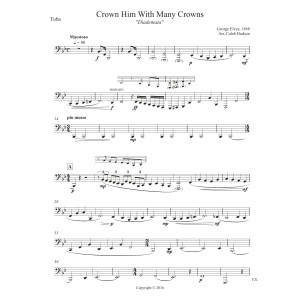 Crown Him With Many Crowns - Tuba