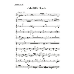 Jolly Old St. Nicholas - Bb Trumpet 1