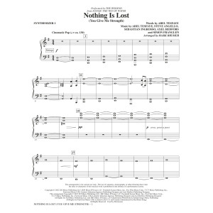 Nothing Is Lost (You Give Me Strength) (arr. Mark Brymer) - Synthesizer I
