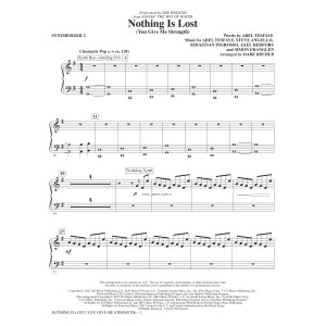 Nothing Is Lost (You Give Me Strength) (arr. Mark Brymer) - Synthesizer II