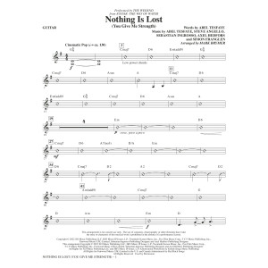 Nothing Is Lost (You Give Me Strength) (arr. Mark Brymer) - Guitar