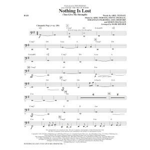 Nothing Is Lost (You Give Me Strength) (arr. Mark Brymer) - Bass
