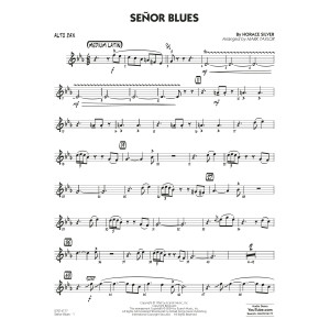 Señor Blues (arr. Mark Taylor) - Alto Sax