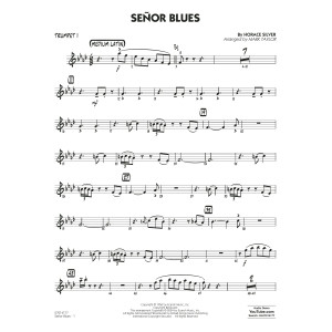 Señor Blues (arr. Mark Taylor) - Trumpet 1