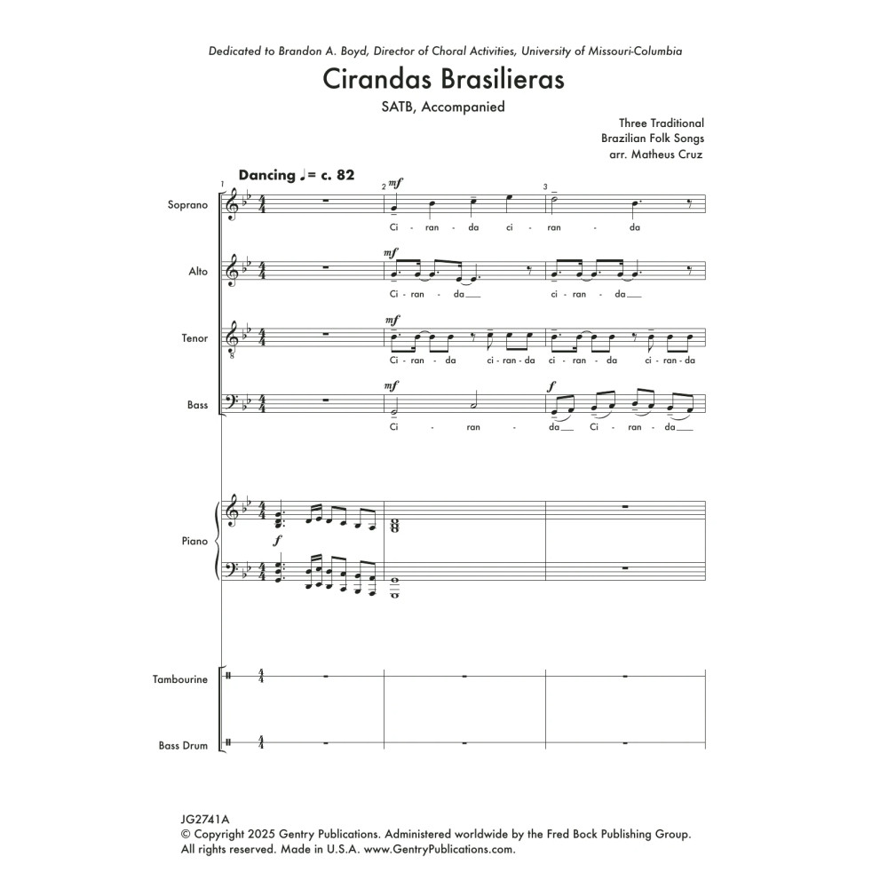 Cirandas Brasileiras - Full Score