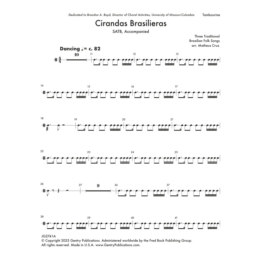 Cirandas Brasileiras - Tambourine