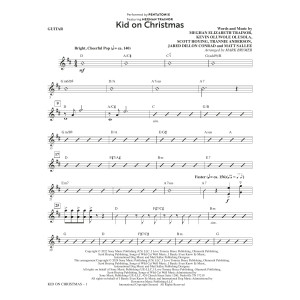 Kid On Christmas (arr. Mark Brymer) - Guitar