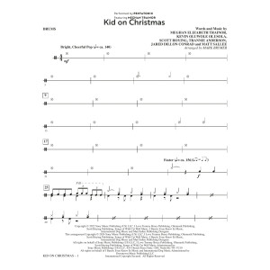 Kid On Christmas (arr. Mark Brymer) - Drums
