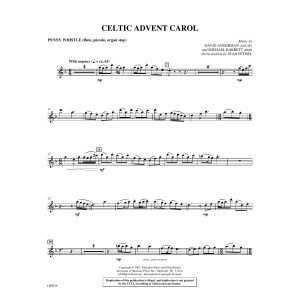 Celtic Advent Carol - Flute (opt. Picc/Pennywhistle)