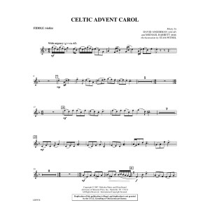 Celtic Advent Carol - Fiddle/Violin