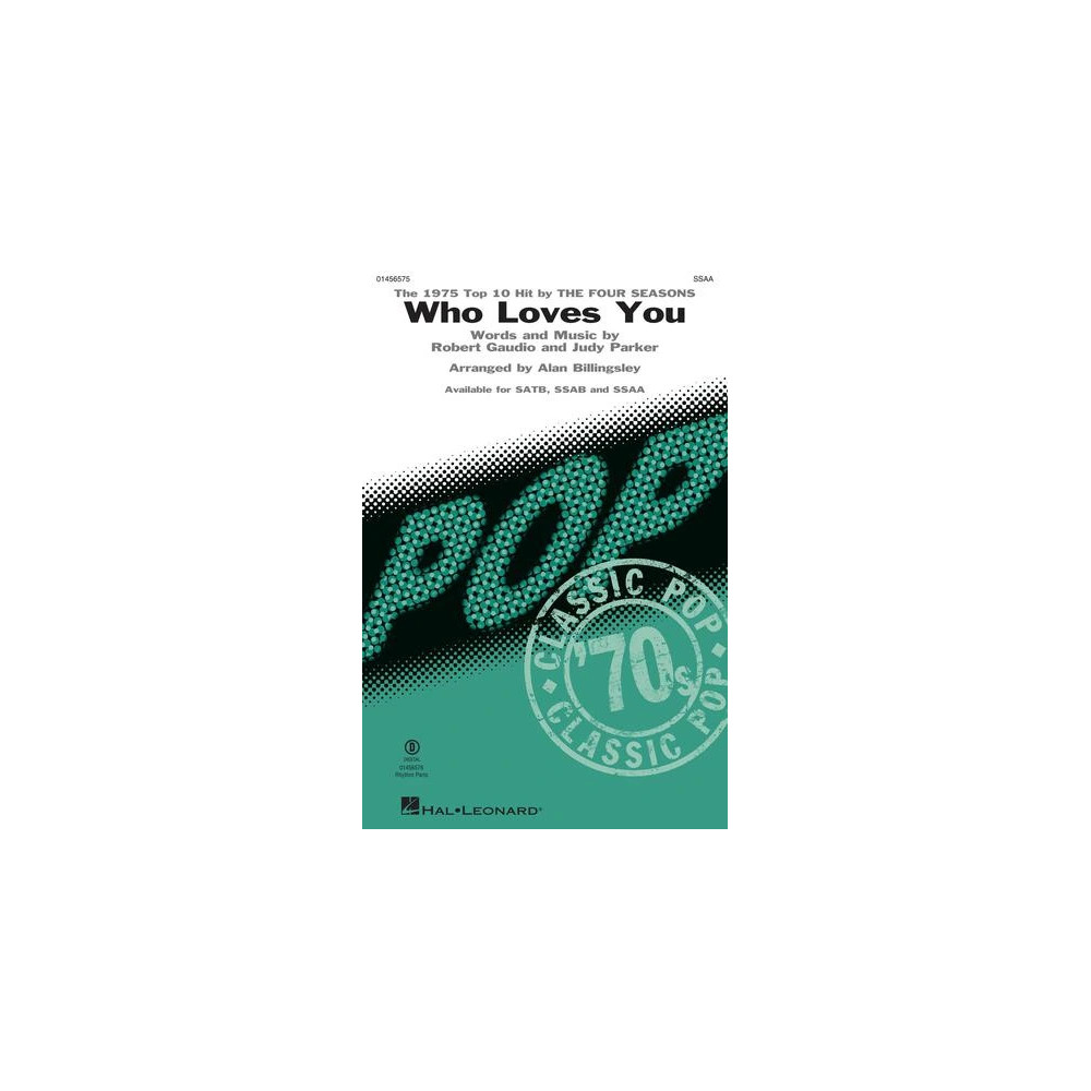 Who Loves You (arr. Alan Billingsley)