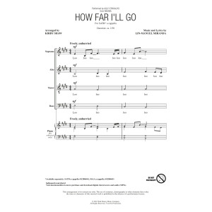 How Far I'll Go (from Moana) (arr. Kirby Shaw)