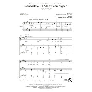 Someday, I'll Meet You Again (arr. Molly Ijames)