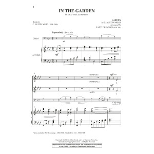 In The Garden (arr. Patti Drennan)