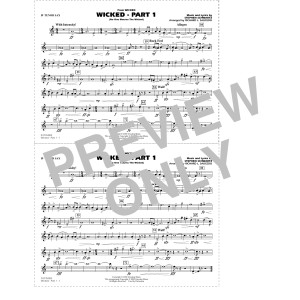 Wicked - Part 1 (arr. Richard L. Saucedo) - Bb Tenor Sax