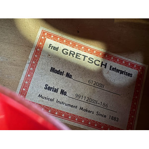 Gretsch 6120SH Hot Rod Brian Setzer 1999 Candy Apple Red