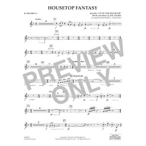 Housetop Fantasy (arr. Richard L. Saucedo) - Bb Trumpet 2