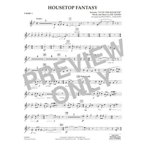 Housetop Fantasy (arr. Richard L. Saucedo) - F Horn 1