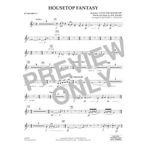 Housetop Fantasy (arr. Richard L. Saucedo) - Bb Trumpet 3
