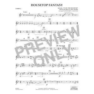 Housetop Fantasy (arr. Richard L. Saucedo) - F Horn 2