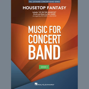 Housetop Fantasy (arr. Richard L. Saucedo) - String Bass