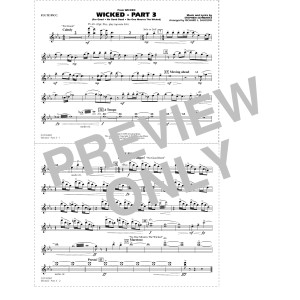 Wicked - Part 3 (arr. Richard L. Saucedo) - Flute/Piccolo