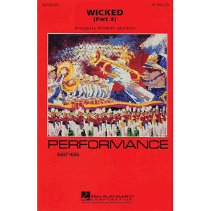 Wicked - Part 3 (arr. Richard L. Saucedo) - Multiple Bass Drums