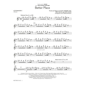 Better Place (from Trolls Band Together) (arr. Alan Billingsley) - Synth 1