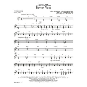 Better Place (from Trolls Band Together) (arr. Alan Billingsley) - Synth 2