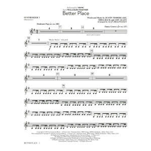 Better Place (from Trolls Band Together) (arr. Alan Billingsley) - Synth 3
