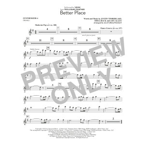 Better Place (from Trolls Band Together) (arr. Alan Billingsley) - Synth 4