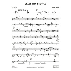 Space City Shuffle - Alto Sax 2