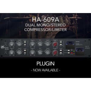 Heritageaudio HA-609A DUAL MONO/STEREO COMPRESSOR/LIMITER
