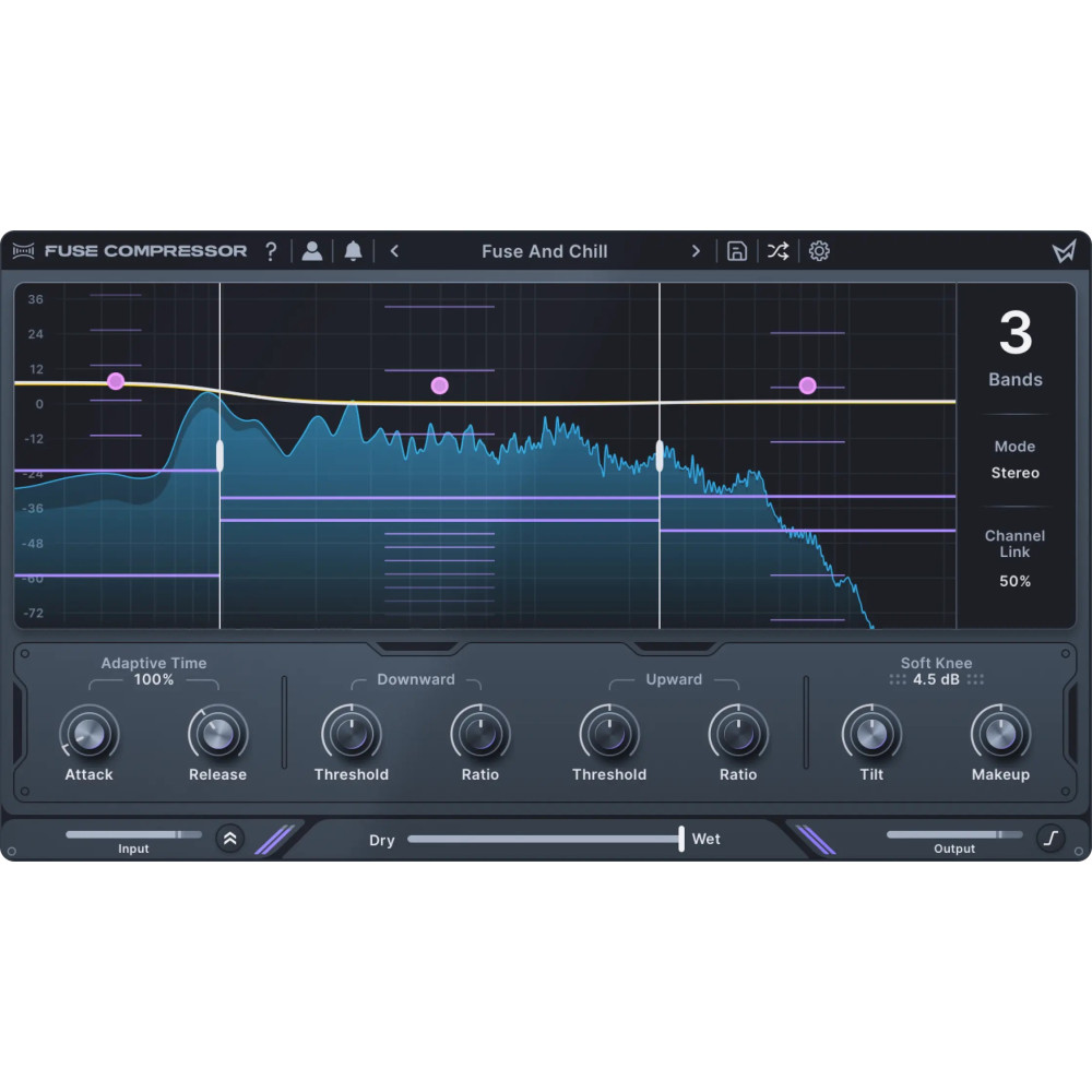 Minimal Audio Fuse Compressor